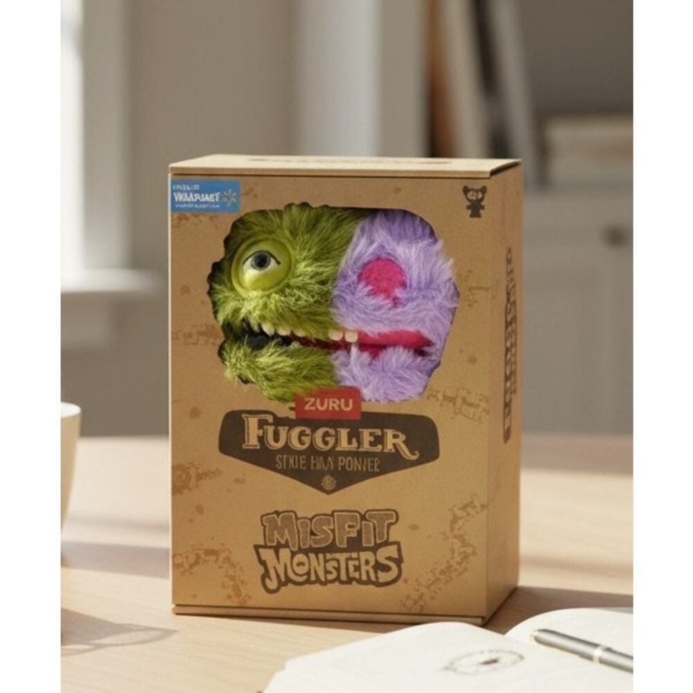URU Fuggler Misfit Monsters 9" Funny Ugly Monster Plush NIB Collectible Series 1